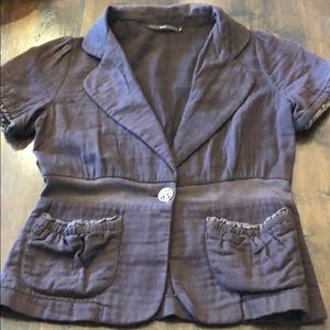 Hazel size small brown jacket